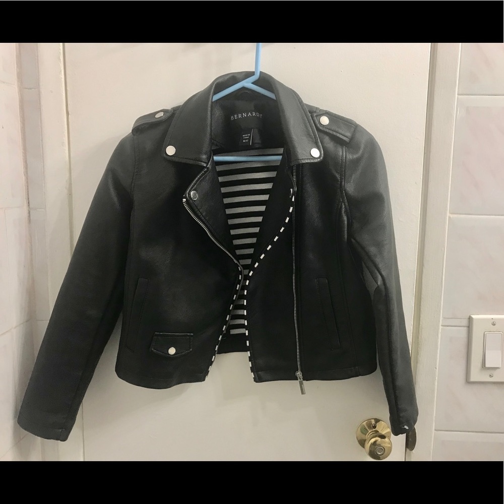 Bernado leather motor jacket